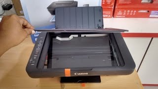 Unboxing Canon Pixma E470 WiFi AllinOne Color Printer [upl. by Itteb]