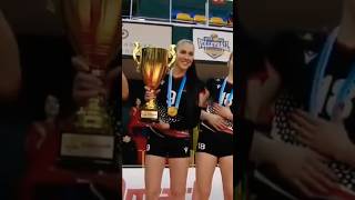 Yulia Gerasymova Volleyball Funny Moments Uliya Geraaymova Viral Videoukraine volleyball [upl. by Nylteak378]