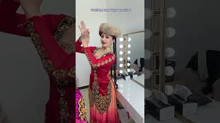 Danceramangul sidik dance folksong uyghurmusic duet love folkdancemusic cover music [upl. by Lyndel]