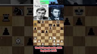 Fischer vs spaskky GAME 6 notable game [upl. by Holds]