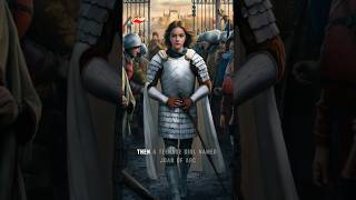 How Joan Of Arc Saved France history shorts [upl. by Naillil]