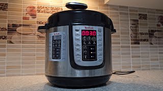 Tefal One Pot CY505E30 Moulinex CE505A10 58L6L 1200W Pressure Cooker  review test and cleaning [upl. by Jemy]