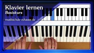 Klavier spielen lernen für Anfänger [upl. by Bertelli608]