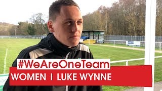 WATCH  Wrexham AFC Women Luke Wynne after Corwen Ladies [upl. by Llecrad]