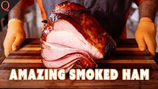 How To Make The Perfect Smoked Ham  Ft Kosmos Q [upl. by Airoled]