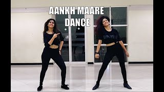 AANKH MAARE  SIMMBA  DANCE  CHOREOGRAPHY  DUET  RANVEER  SARA [upl. by Nixie]