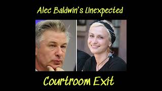 Alec Baldwins Unexpected Courtroom Exit During Manslaughter Trial estebancarpio [upl. by Sherrod]