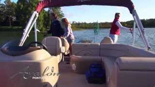 2014 Pontoon Boats  Avalon Catalina Fish  Avalon Pontoons  Affordable Fishing Boat [upl. by Ahsenom]