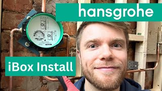 How to fit a Hansgrohe iBox Universal  Shower 1st Fix [upl. by Burgess368]