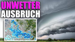 Der kräftige Unwetterausbruch vom 2 Mai 2024 [upl. by Jeanie]