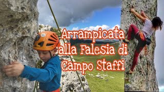 Arrampicata alla Falesia di Campo Staffi Filettino 🧗‍♀️ [upl. by Seto906]