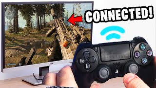 How to Connect PS4 Controller to PC  Laptop Easy Method [upl. by Sello231]