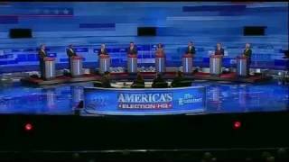 Entire Iowa Republican Debate August 11 2011 [upl. by Blatman]