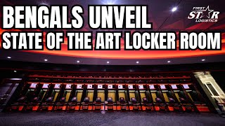 Cincinnati Bengals Unveil StateoftheArt Locker Room [upl. by Kris892]