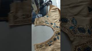 Kadhi Wala gala kaise banen  how to make neck with finishing youtubeshort [upl. by Sherwynd269]