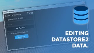 Editing Datastore2 Data with Datastore Editor [upl. by Sanalda633]