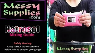 Messy Supplies Mixing Guide Natrosol Gunge • How to Make Gunge Slime amp Messy FX [upl. by Hahnke]