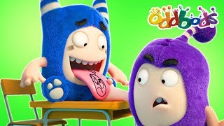 Oddbods  BACK TO SCHOOL  Funny Cartoons For Kids [upl. by Vilma]