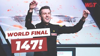 Mark Selbys Historic World Championship Final 147 2023 [upl. by Shoemaker301]