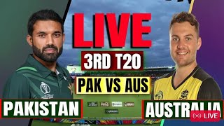 🔴 Live  Pakistan vs Australia 3rd T20 Match 2024  Pak vs Aus 3rd T20 Watch Live Score Commentary [upl. by Chuch164]