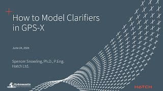 How to Model Clarifiers in GPSX [upl. by Materse]