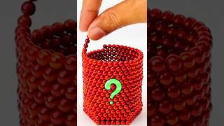 🍹 💥 ⏪ Reverse  How to build a beverage from magnetic balls shorts art [upl. by Enirol]