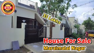 Individual House For sale in Maraimalai Nagar at Low Price 35 Lakhs [upl. by Weisburgh765]