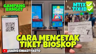 CARA CETAK TIKET BIOSKOP ‼️ MTIX TIX ID [upl. by Winzler]