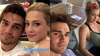 Riverdale KJ Apa amp Lili Reinhart TOGETHER Funny Moments 2 [upl. by Auburta]