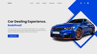 How To Make A Website Using HTML amp CSS [upl. by Herm64]