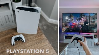 PlayStation 5 Unboxing Gameplay  First Impressions [upl. by Llyrat]