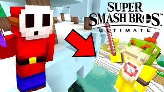 Super Smash Bros ULTIMATE In MINECRAFT  Nintendo Fun House  Minecraft 394 [upl. by Raddi]