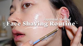 My Dermaplaning Skincare Routine  Face Shaving at Home  PrePost Care [upl. by Notelrahc832]