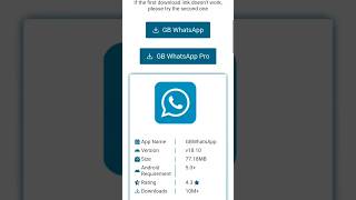 How to Download GB WhatsApp Latest Version 2024  GB WhatsApp  GB WhatsApp kaise Download kari [upl. by Enirac]