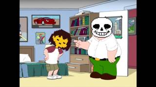 Family Guy Frisk VS Sans [upl. by Il]