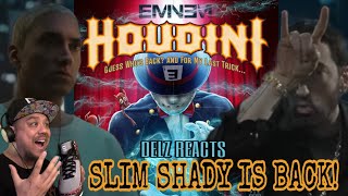 Eminem Houdini Reaction SLIM SHADY IS BACK In 2024 [upl. by Nimrak]