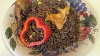 How to make Djon Djon Haitian Black Rice [upl. by Asirac]