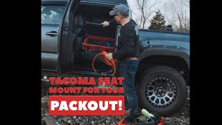 Milwaukee Tool Packout TACO mount for Toyota Tacoma 3rd gen [upl. by Irehc]