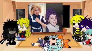 erasermic familly me react to shinkami 13 warning [upl. by Aihsyn989]