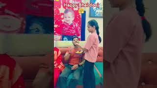 shortvideo love  reels  sister ❣️  brother 🤣 love  happy  Bhai  dooj [upl. by Llerroj]