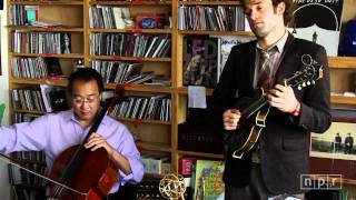 YoYo Ma Edgar Meyer Chris Thile And Stuart Duncan NPR Music Tiny Desk Concert [upl. by Yeroc]