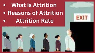 Attrition in HRM  What is Attrition  Reasons of Attrition  Attrition Rate  Human Resource [upl. by Shamus]