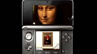 The Audio Guide Louvre on Nintendo 3DS [upl. by Terena]