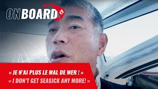 Kojiro Shiraishi  quotJe nai plus le mal de mer quot  Vendée Globe 2024 [upl. by Masao]