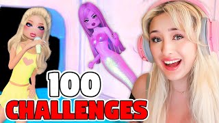 100 DRESS TO IMPRESS CHALLENGES [upl. by Pauline]