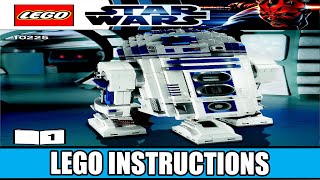 LEGO 10225 Instructions  Ultimate Collector Series  R2D2  Star Wars Book 1 [upl. by Eelinnej]