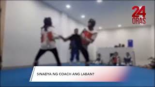 Taekwondo yellow belter na pinagsparring umano ng coach sa black belter naospital  24 Oras [upl. by Knipe4]