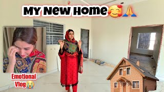 My New Home Vlog 🏡 😭  Emotional Video  Alhumdoulilah 🥰 [upl. by Benny]