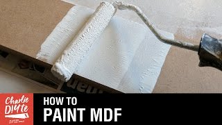 How to Paint MDF  Video 1 [upl. by Ardnuasak]