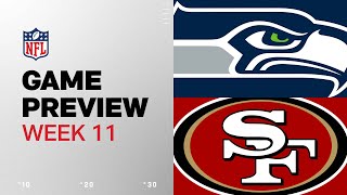 Seattle Seahawks vs San Francisco 49ers  2024 Week 11 Game Preview [upl. by Bainbrudge776]